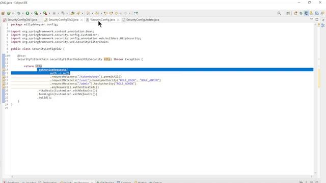 New in Spring Boot 3.0.0 (part 01 ) WebSecurityConfigurerAdapter & AuthorizeRequests are Deprecated смотреть онлайн
