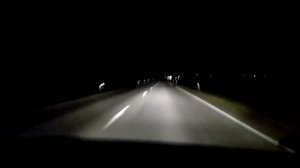 Дальний свет фар Opel Zafira