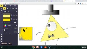 Bill Cipher art! SCREEN RECORD! :D