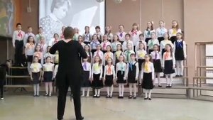 Хор "Радужные нотки" г. Нижний Тагил. "Дарите радость людям" А. Н. Пахмутова