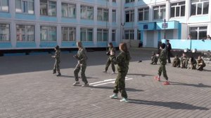 Показательные выступления кадет