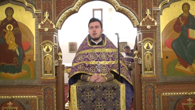 Проповедь отца Николая. 27 сентября 2021 г. смотреть онлайн