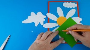 Открытка "Ромашка с пожеланиями" ч. 1/ Открытка на День рождения