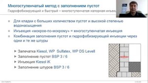 Устройство отсечной гидроизоляции на объектах культурного наследия
