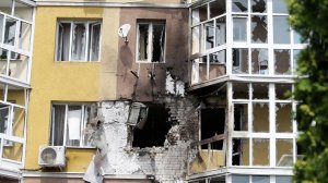 Очевидцы рассказывают об атаке беспилотника на жилой дом в Воронеже