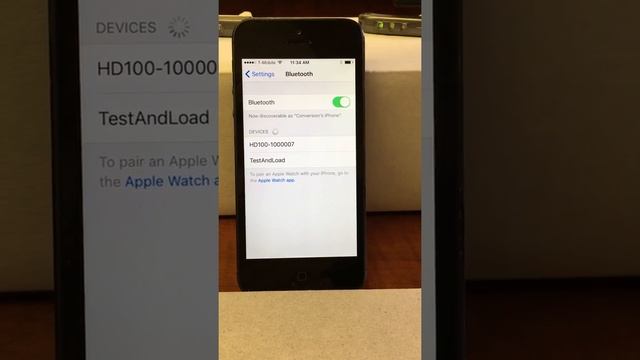 Connecting to iPhone Bluetooth смотреть онлайн