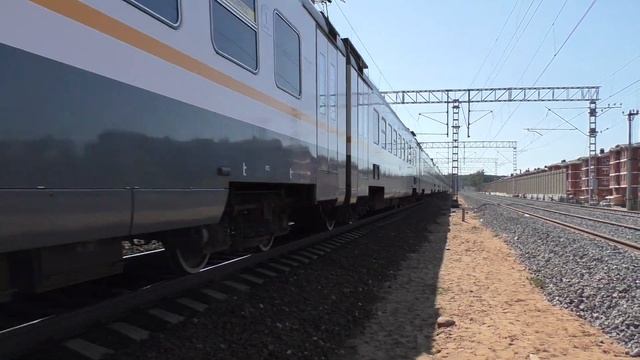 Электропоезд ЭД4М-0501 ЦППК перегон Кунцево-1 - Одинцово смотреть онлайн