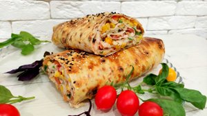 Приготовил из того что было. Рецепт вкусного Рулета. #рецепты