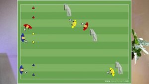 Упражнения для начального обучения передаче мяча