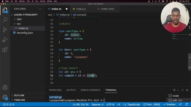 TypeScript Crash Course | Tamil