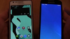 Samsung Galaxy S4 mini & S2 with ANDROID 11  Incoming call + Outgoing call at the Same Time in 2022