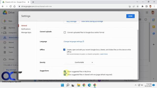 How to Disable Suggested Files in Google Drive