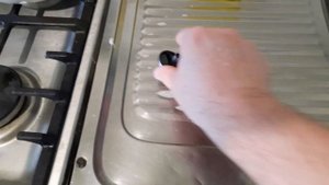 Как снять ручки от печки.