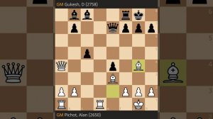 Alan Pichot vs D. Gukesh- Fide Grand Swiss 2023, Round 3