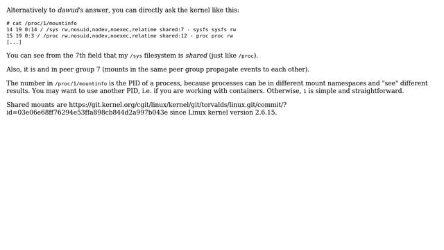 DevOps & SysAdmins: How do I check if a bind mount on linux is private or shared? (2 Solutions!!) смотреть онлайн