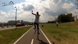 Экстремальное шоу на джамперах от московских Хулиганов