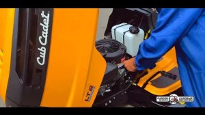 Садовый трактор Cub Cadet LT2 NR92 предпродажная подготовка