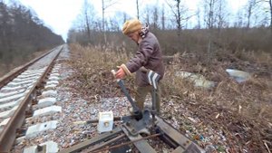 На_Электро-Дрезине_в_Припять__Часть-2_?_Толстый_Лес_вырос_н