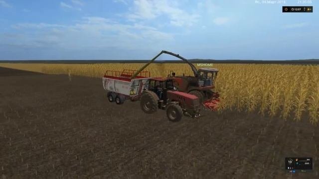 Уборка кукурузы на силос !