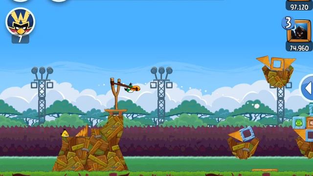 Angry Birds Friends Tournament Week 67 Level 1-5 on August 26th 2013 смотреть онлайн