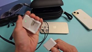 Rokid Max AR Glasses on iPhones with Lighting Port using XREAL (Nreal) Adapter (iPhone 14/13/12/11)