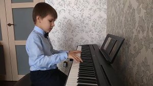 И. С. Бах "Полонез" соль минор