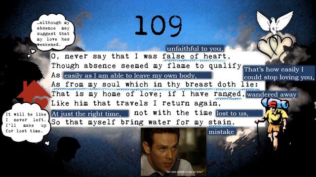 Line by Line: Shakespeare's Sonnet 109 смотреть онлайн