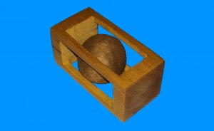 Как вырезать ШАР В КЛЕТКЕ #1 / Wood carving Ball in Cage