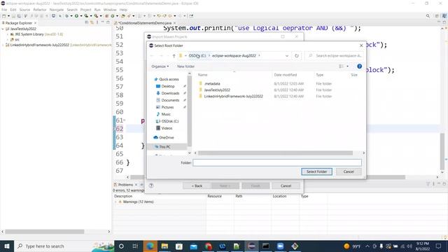 Selenium Git Import Projectin Eclipse AUG20220802 смотреть онлайн