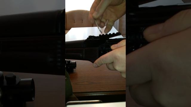 Установка планки пикатини