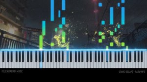 Grand Escape [Piano] - Tenki no Ko / RADWIMPS + SHEET MUSIC