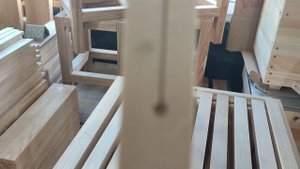 Улей микс, корпус на 12 узко высоких рамок,+ 3 магазина