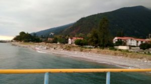 Экскурсия вечерняя Гагра в Абхазии, много интересных мест красивый вид на Гагру.Отдых в Абхазии.