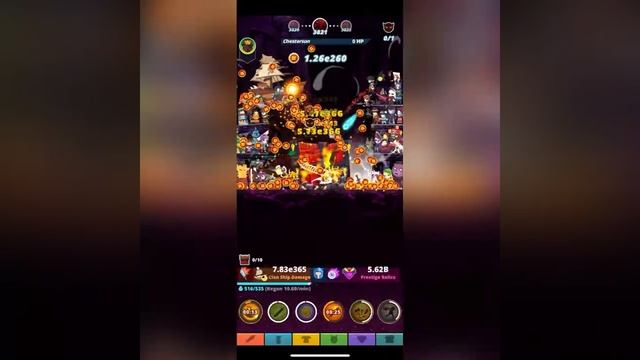 Tap Titans 2 - Abyssal Tournament first 10,000 stages смотреть онлайн