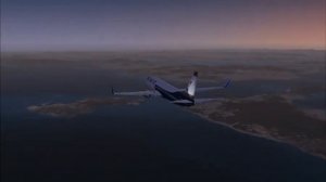 FSX PMDG. Boeing737 перелёт Thessaloniki Macedonia LGTS- Афины Элефтериос Венизелос LGAV.