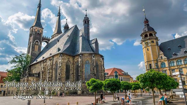 И.С. Бах - Фуга №1. Хорошо темперированный клавир (Bach - Fugue No.1 in C Major) смотреть онлайн