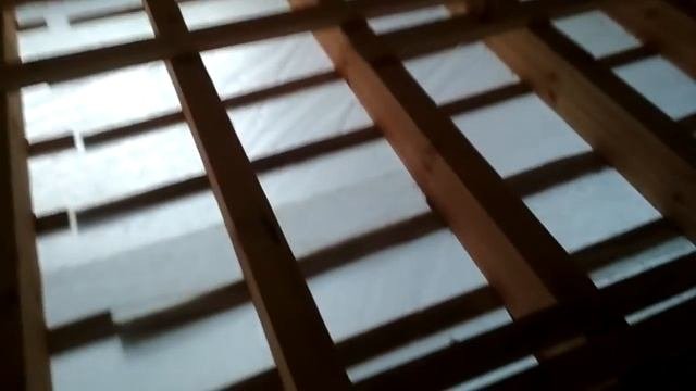 Утепление чердачного перекрытия