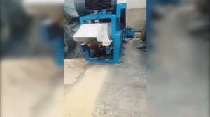 Работа станка для опилок СТП 210