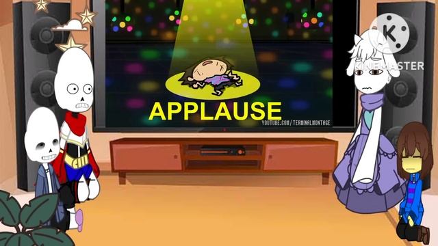 Undertale react to something about Undertale gacha club смотреть онлайн