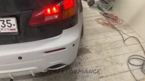 Задний бампер Toms Lexus is250/350/F clperformance