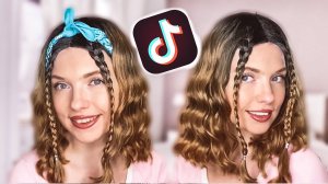 ПРИЧЕСКИ ИЗ ТИК ТОКА С БАНДАНОЙ ДЛЯ КОРОТКИХ, ДЛИННЫХ И СРЕДНИХ ВОЛОС \ TRENDY TIKTOK HAIRSTYLES