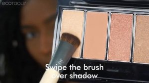 Wonder Impact Shadow Brush Makeup Tutorial | EcoTools