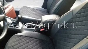 Skoda Oktavia A5 | Чехлы на сиденья с алькантарой | Фабрика Автопилот