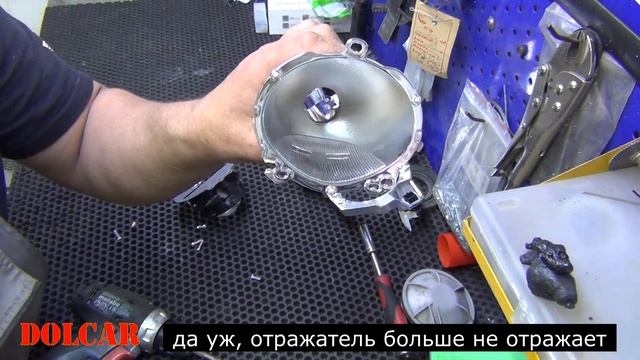 Как заменить ксеноновые линзы на светодиодные модули Subaru Legacy Outback / Субару Аутбэк смотреть онлайн