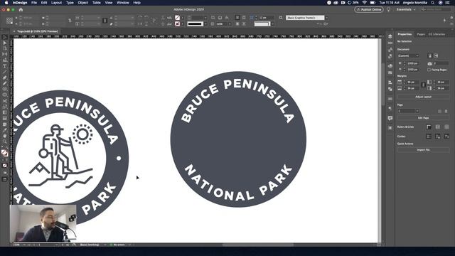 Creating A Simple Logo In Adobe InDesign