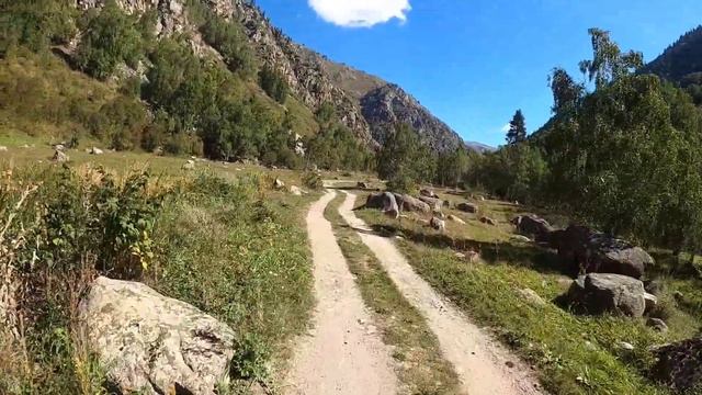 река Коксу на турэндуро