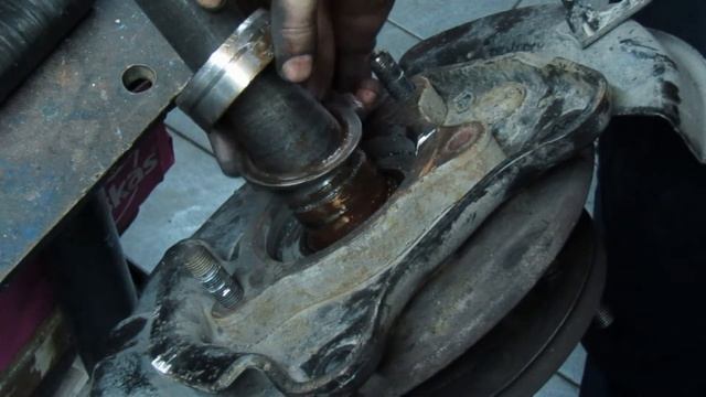 Тойота Ленд Крузер Прадо (Toyota Land Cruiser Prado).Замена ступицы полуоси.Пошаговая инструкция.