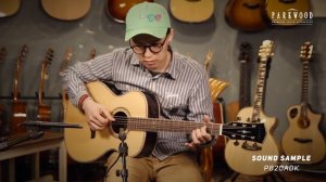 Parkwood 어쿠스틱기타 P820ADK 사운드 샘플