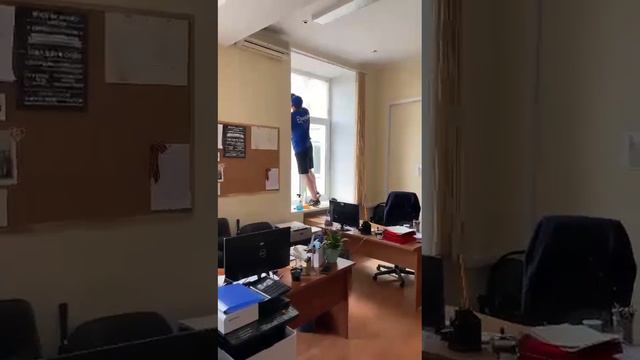 Франчайзи исполняет контракт по мойке окон в Москве #клининг #дрим #франшиза #мойкаокон #москва