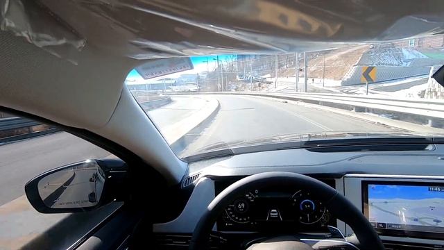 Купил новую машину Hyundai Grandeur в Корее
